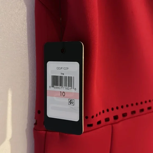 Guess Red Midi Dress - Picture 4 of 4